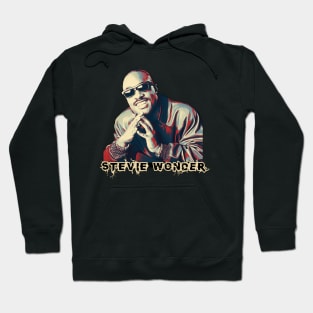 Retro Style Stevie Wonder Hoodie